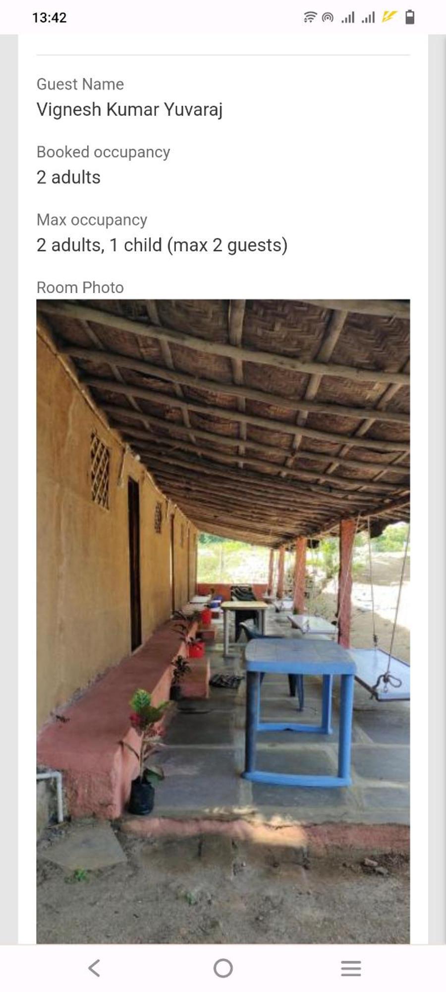 Waterfall Guesthouse Hampi Bagian luar foto
